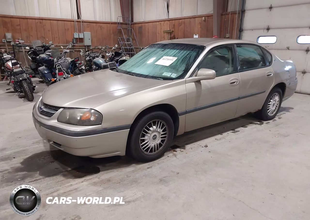 2002 Chevrolet Impala VIN:2G1WF55E729136038 - 2