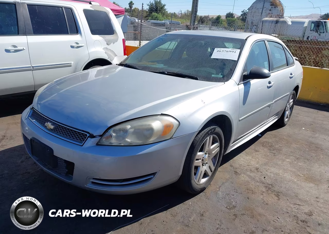 2012 Chevrolet Impala Lt VIN:2G1WG5E38C1105022 - 2