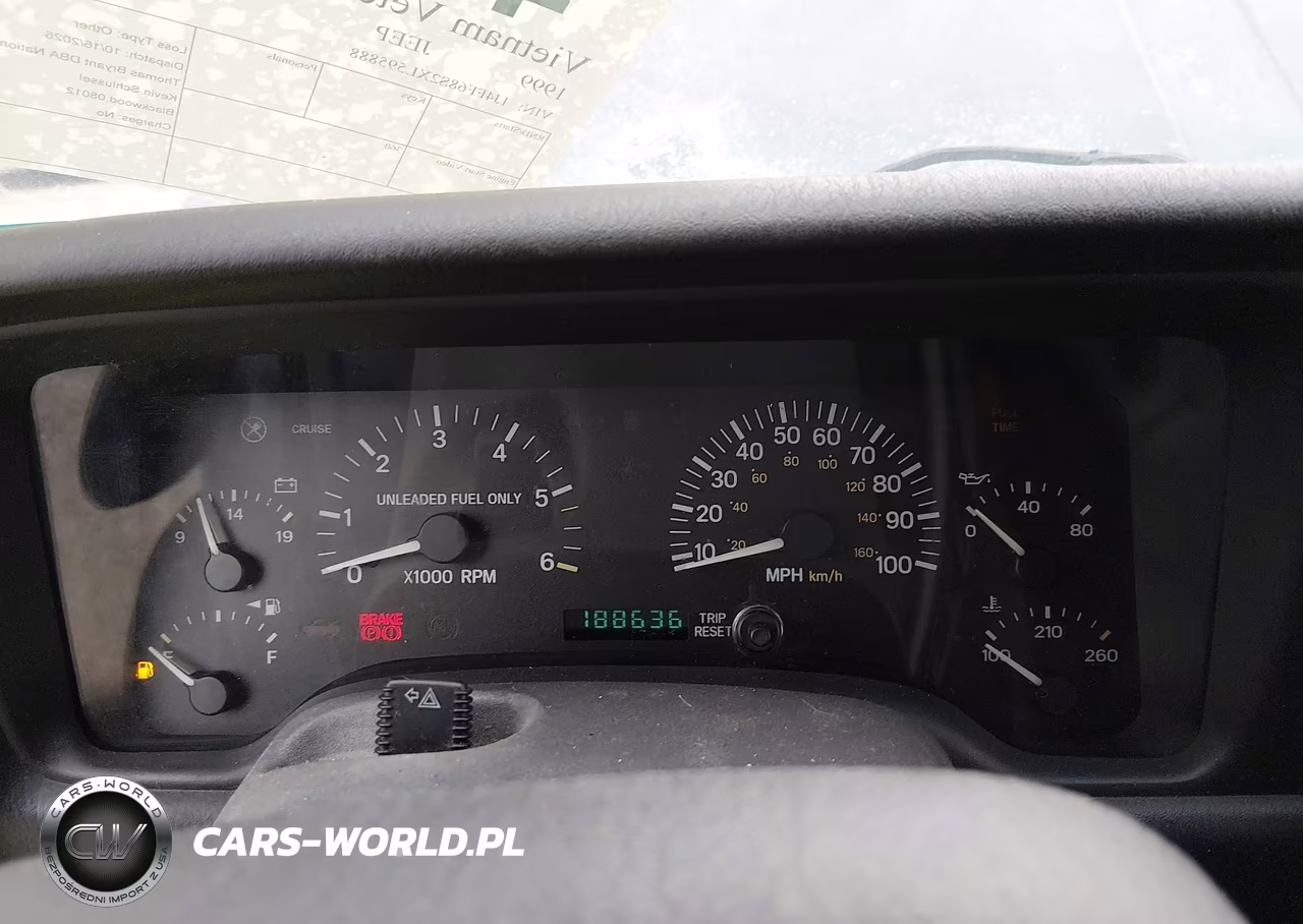 1999 Jeep Cherokee Sport-Classic VIN:1J4FF68S2XL595888 - 7