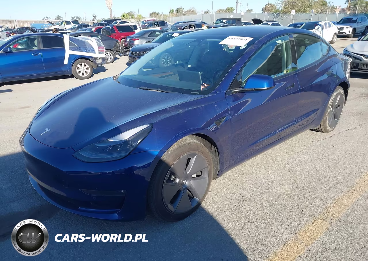 2022 Tesla Model 3 Long Range Dual Motor All-Wheel Drive VIN:5YJ3E1EB9NF275857 - 2