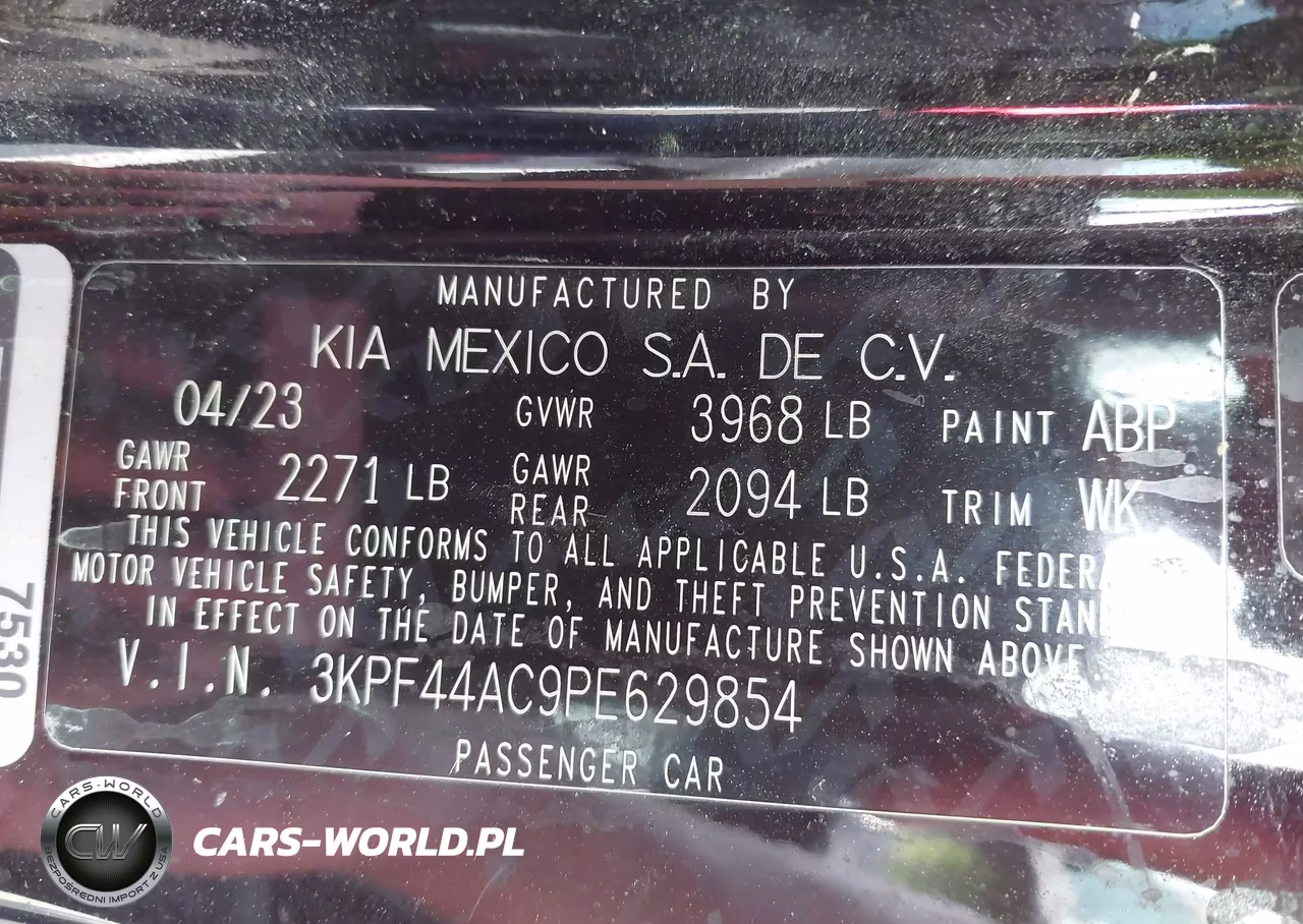 2023 Kia Forte Gt VIN:3KPF44AC9PE629854 - 9