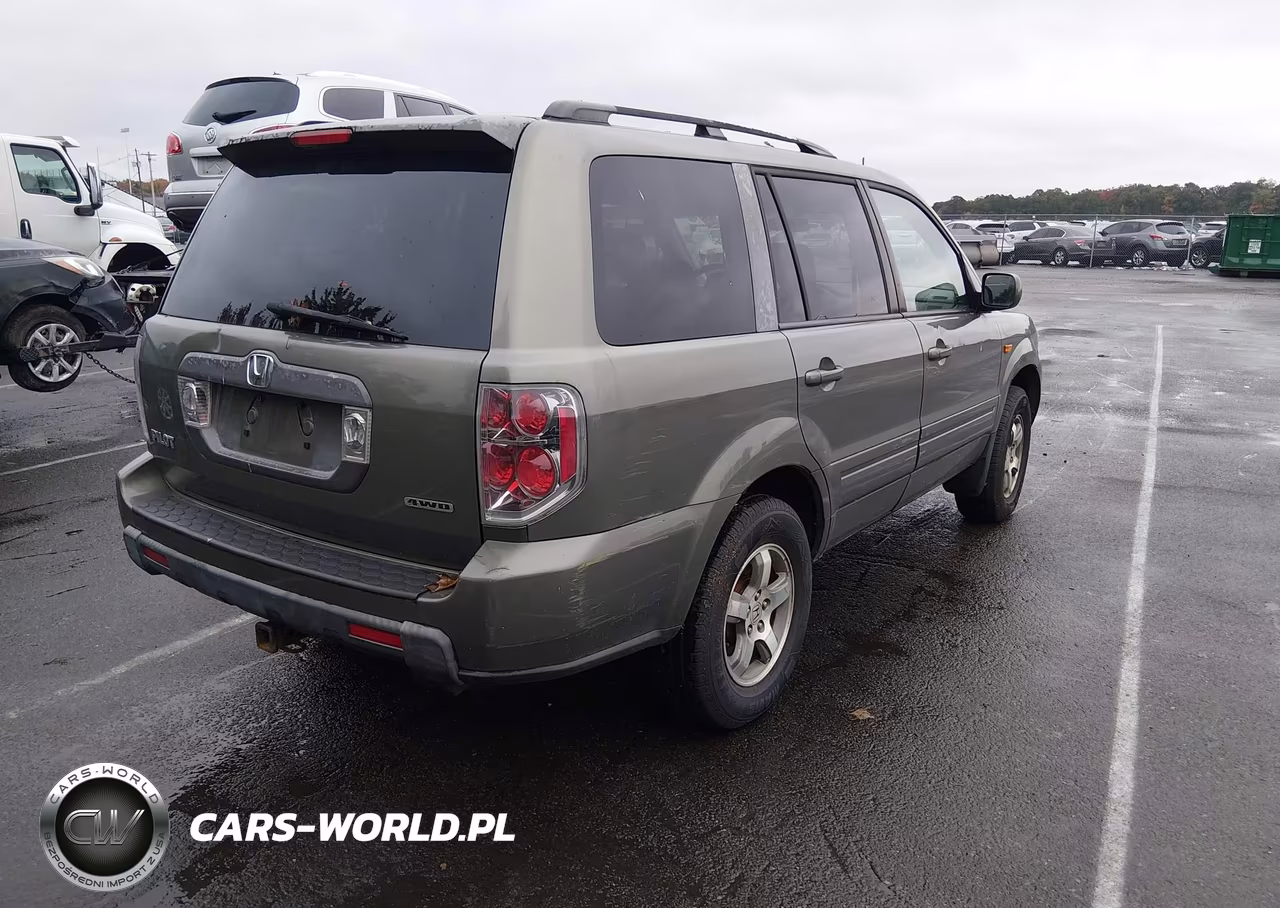2008 Honda Pilot Ex VIN:5FNYF18418B032970 - 4
