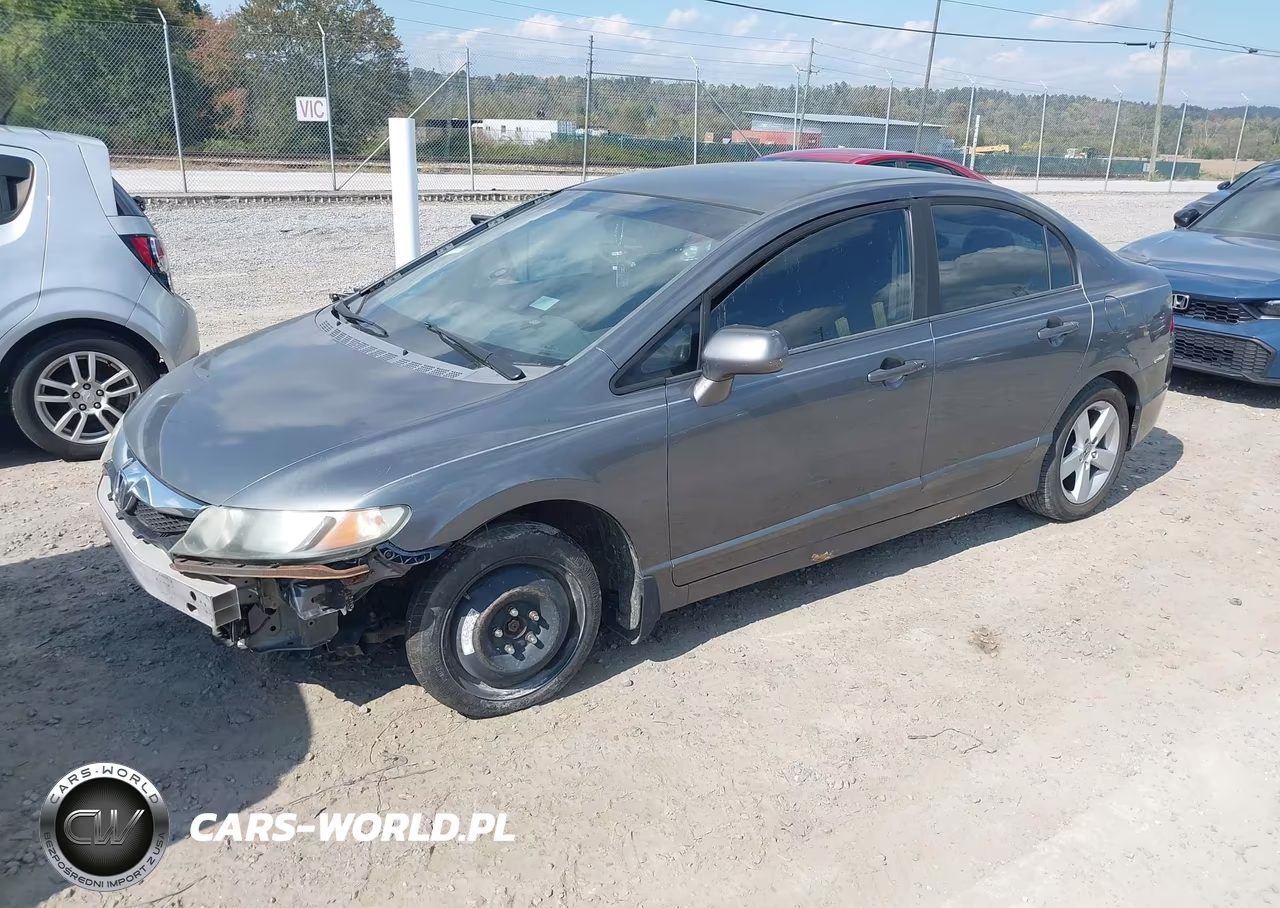 2009 Honda Civic Lx-S VIN:19XFA15629E017185 - 2