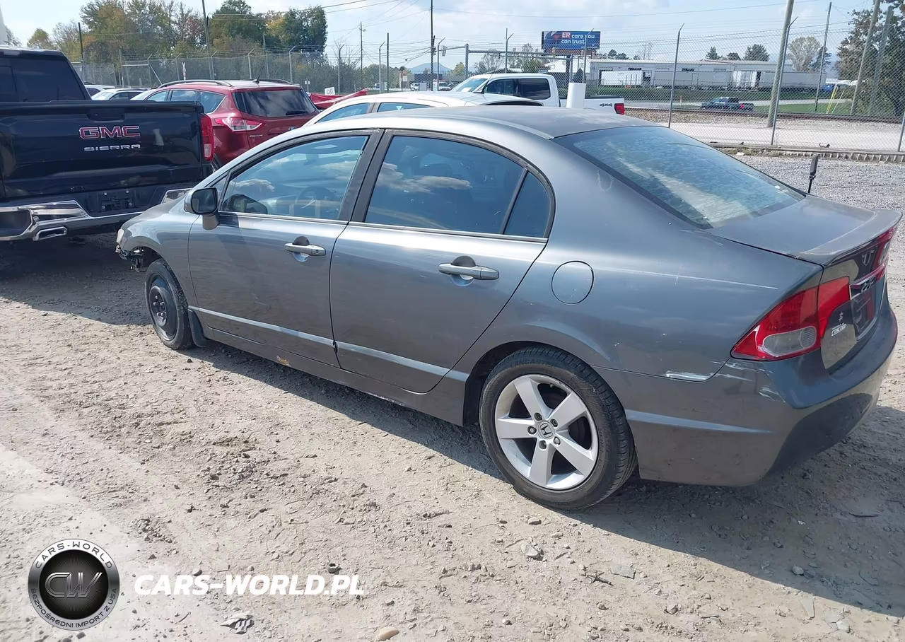 2009 Honda Civic Lx-S VIN:19XFA15629E017185 - 3