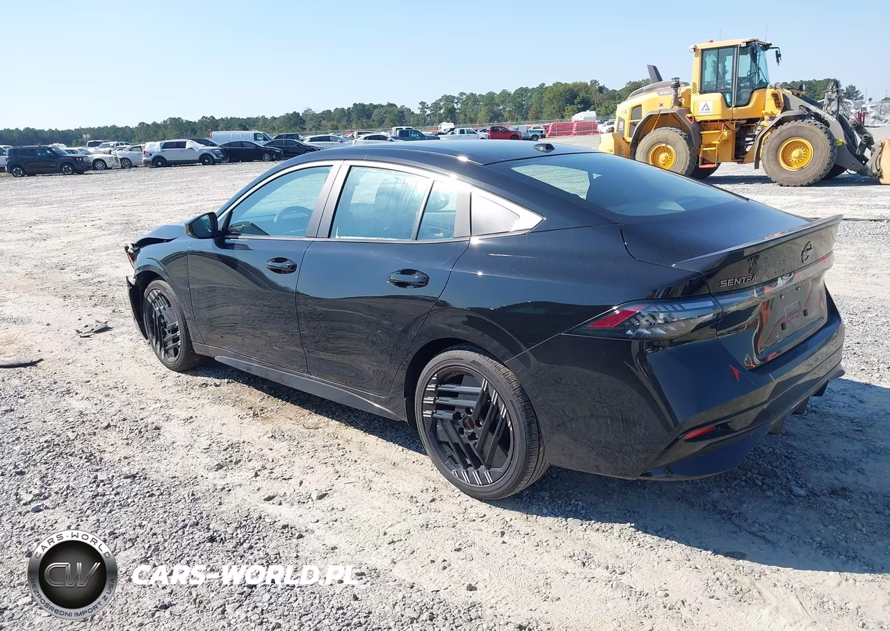 2026 Nissan Sentra Sr VIN:3N1AB9DV8TY284502 - 3