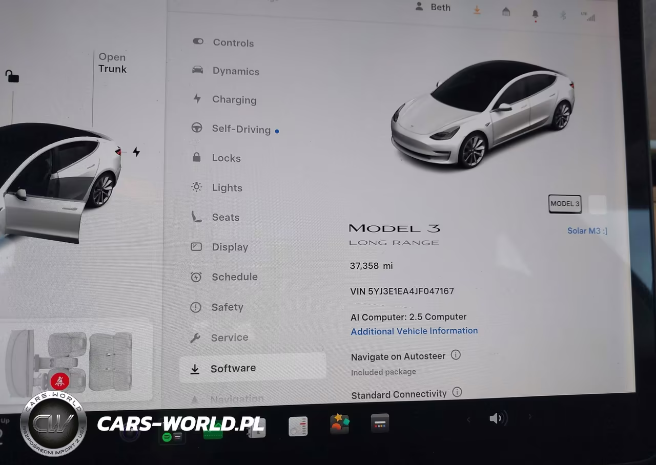 2018 Tesla Model 3 Long Range-Mid Range VIN:5YJ3E1EA4JF047167 - 7