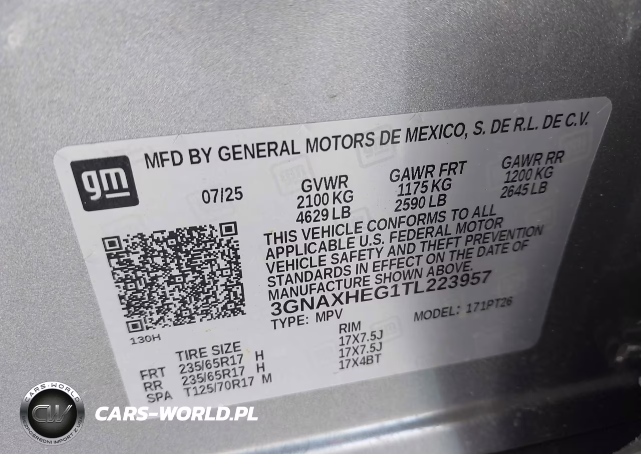 2026 Chevrolet Equinox Fwd Lt VIN:3GNAXHEG1TL223957 - 9