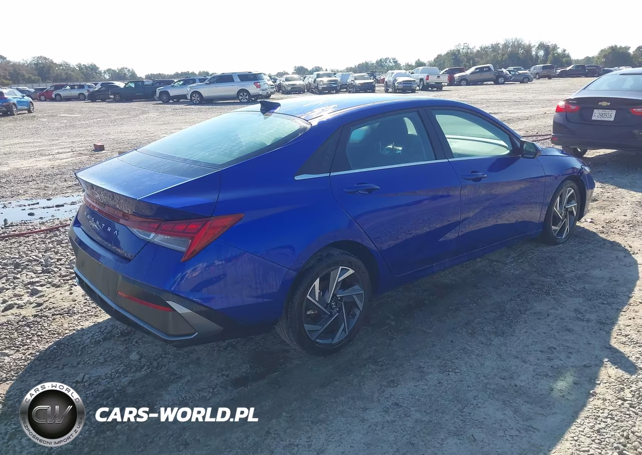 2025 Hyundai Elantra Sel Convenience VIN:KMHLS4DG2SU870507 - 4