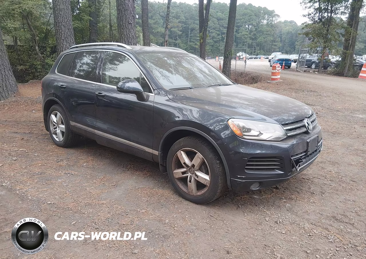 2013 Volkswagen Touareg Vr6 Lux VIN:WVGEF9BP1DD006063 - 1