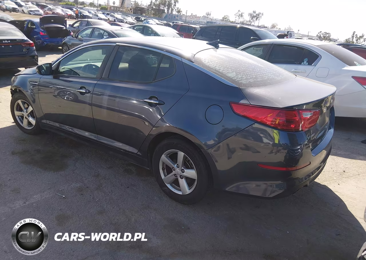2015 Kia Optima Lx VIN:5XXGM4A72FG490759 - 3