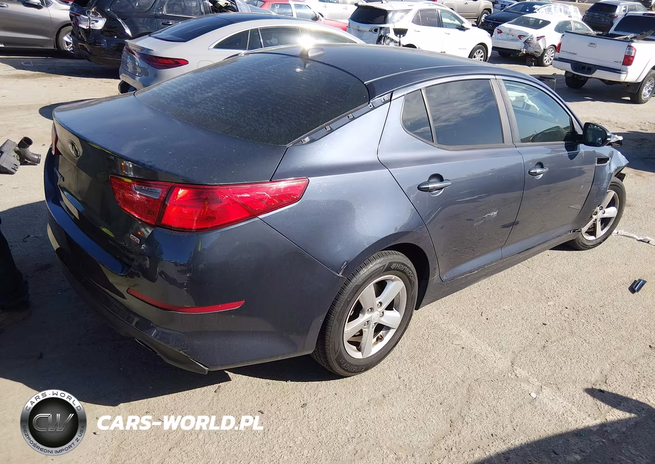 2015 Kia Optima Lx VIN:5XXGM4A72FG490759 - 4