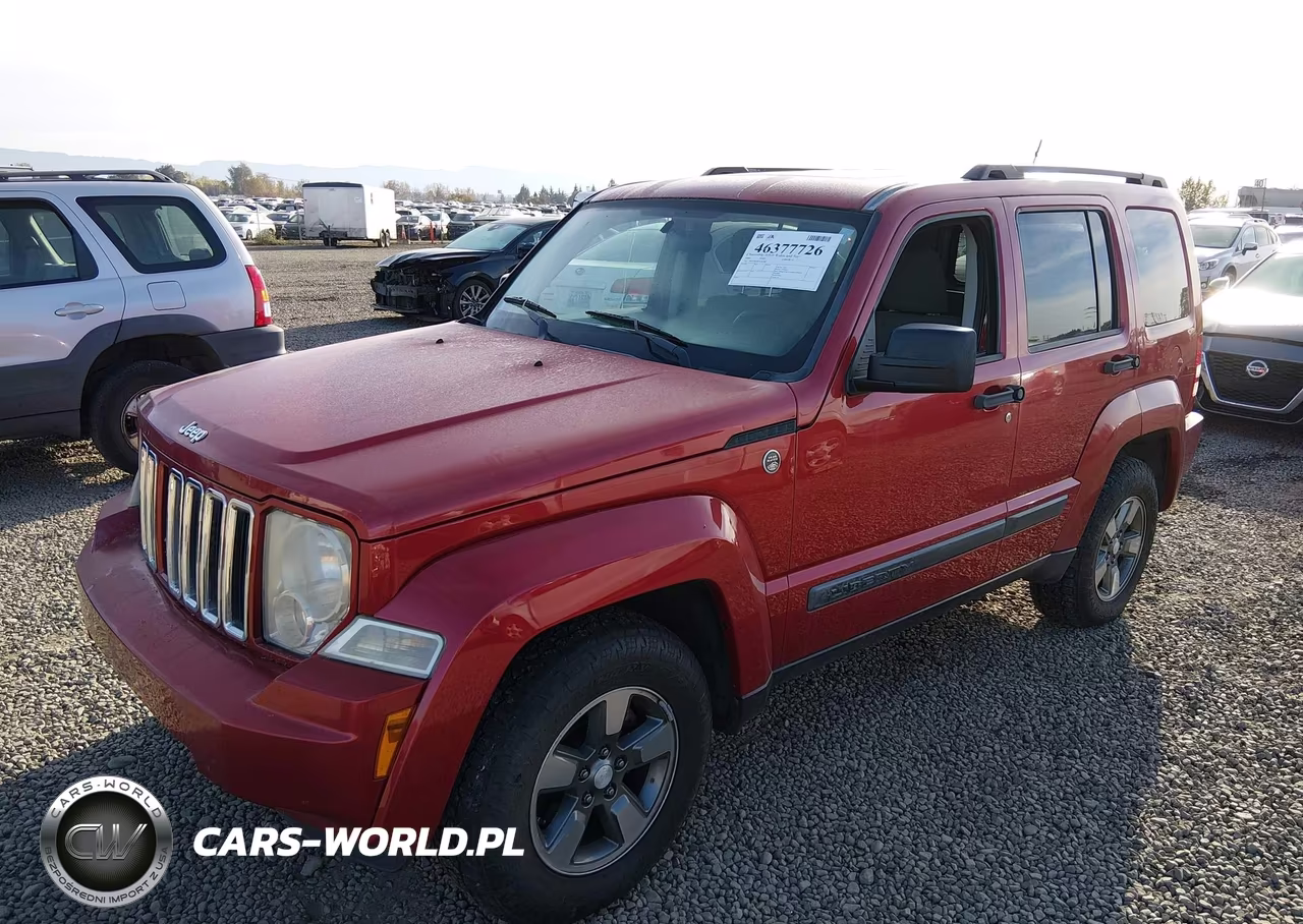 2008 Jeep Liberty Sport VIN:1J8GN28K88W285789 - 2