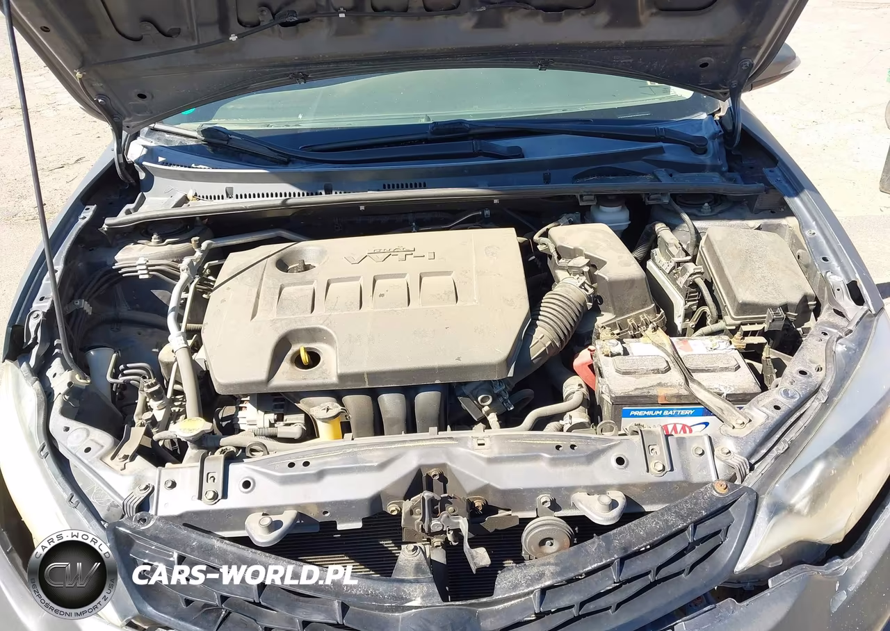 2014 Toyota Corolla S Plus VIN:5YFBURHE5EP046244 - 10