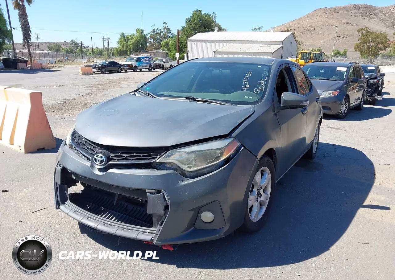 2014 Toyota Corolla S Plus VIN:5YFBURHE5EP046244 - 2