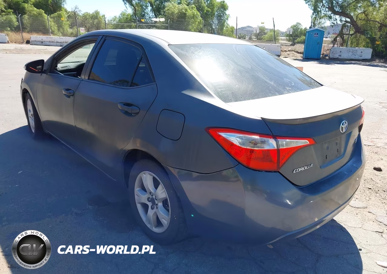 2014 Toyota Corolla S Plus VIN:5YFBURHE5EP046244 - 3