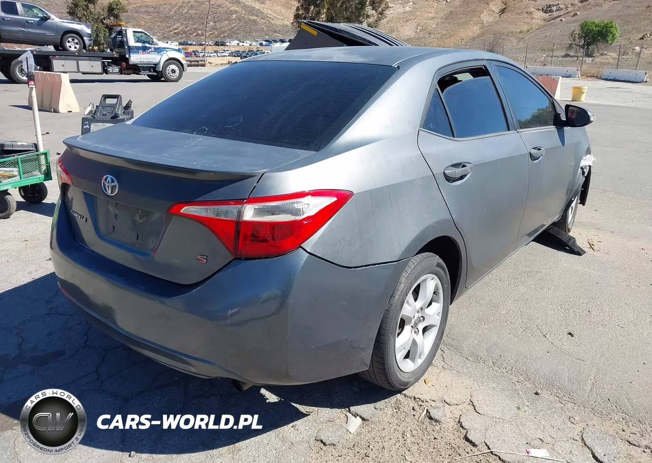 2014 Toyota Corolla S Plus VIN:5YFBURHE5EP046244 - 4
