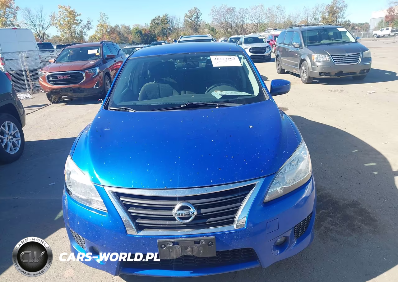 2013 Nissan Sentra Sr VIN:3N1AB7AP7DL706381 - 12