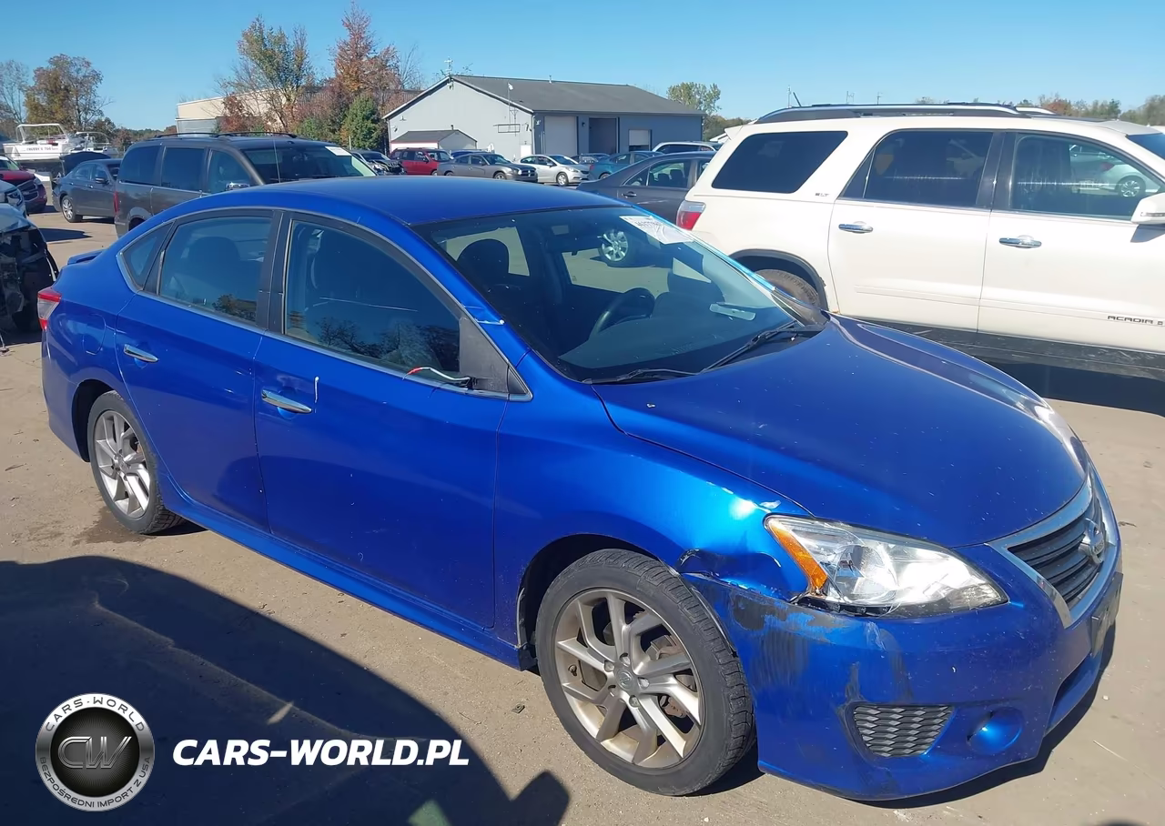 2013 Nissan Sentra Sr VIN:3N1AB7AP7DL706381 - 6