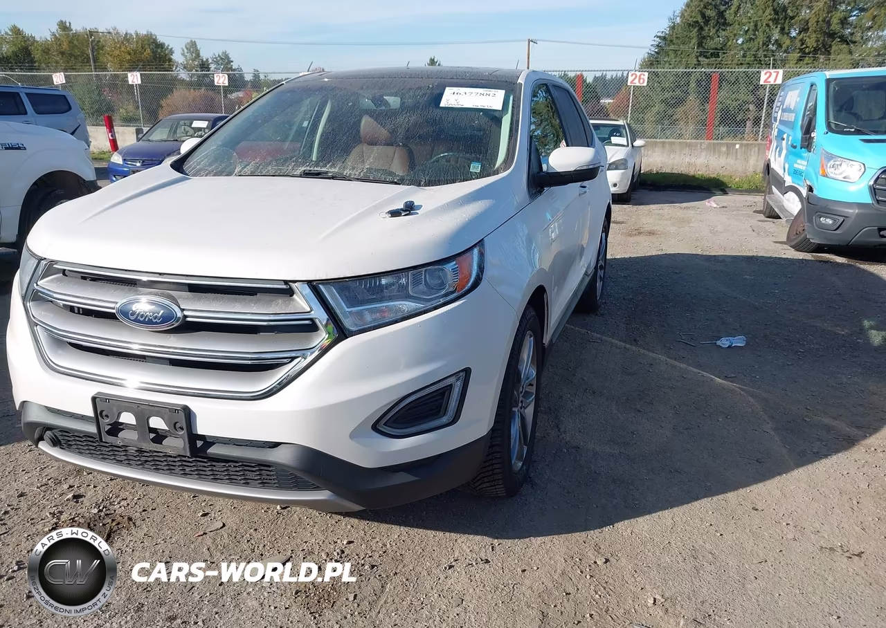 2015 Ford Edge Titanium VIN:2FMTK4K9XFBB57791 - 2