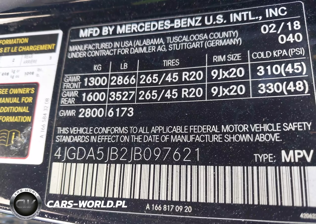 2018 Mercedes-Benz Gle 350 VIN:4JGDA5JB2JB097621 - 9