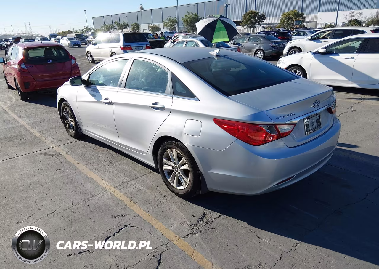 2013 Hyundai Sonata Gls VIN:5NPEB4AC9DH596248 - 3