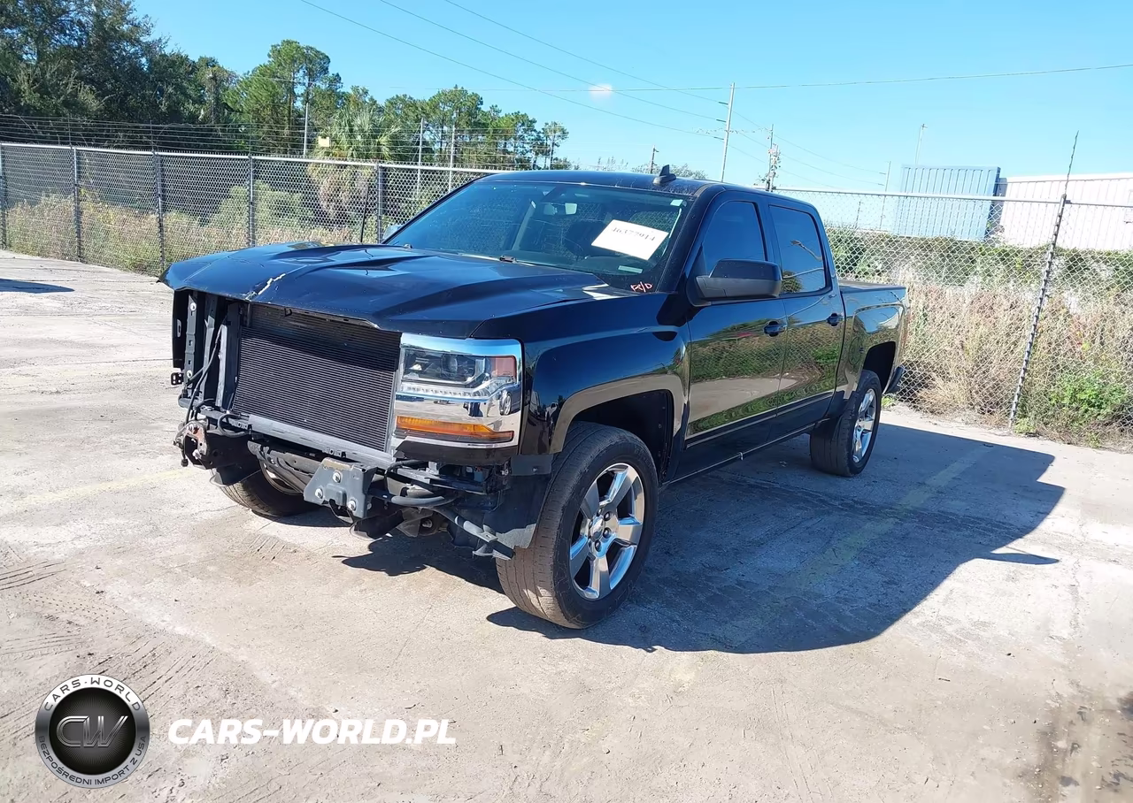 2017 Chevrolet Silverado 1500 1Lt VIN:3GCPCREH5HG345573 - 2