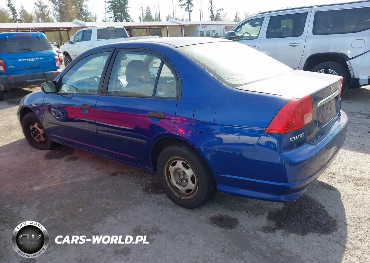 2004 Honda Civic Vp VIN:1HGES16314L014048 - 3