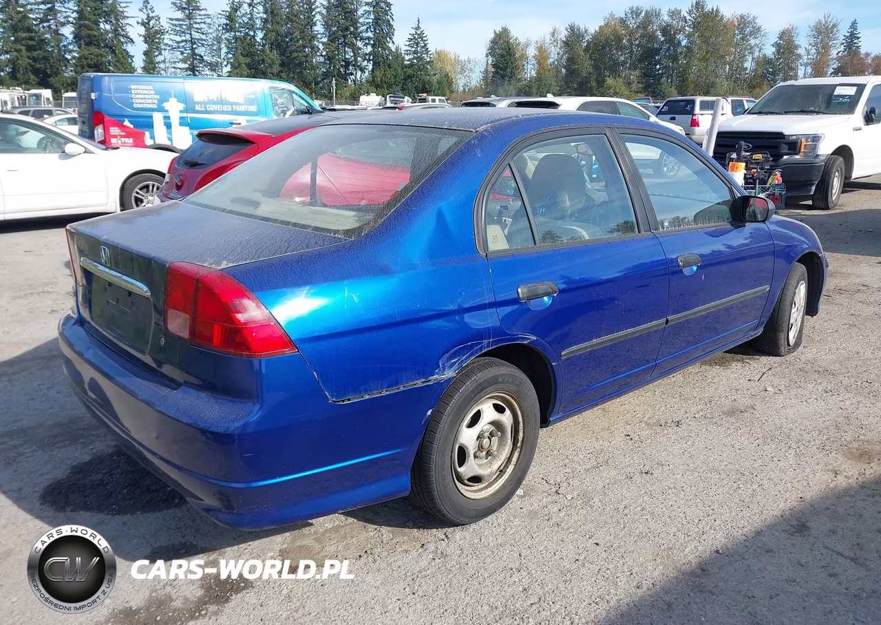 2004 Honda Civic Vp VIN:1HGES16314L014048 - 4