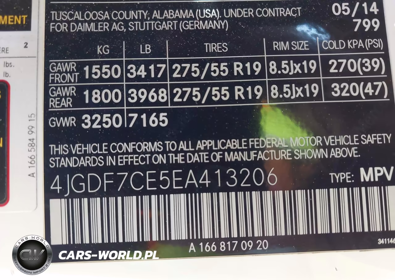 2014 Mercedes-Benz Gl 450 4Matic VIN:4JGDF7CE5EA413206 - 9