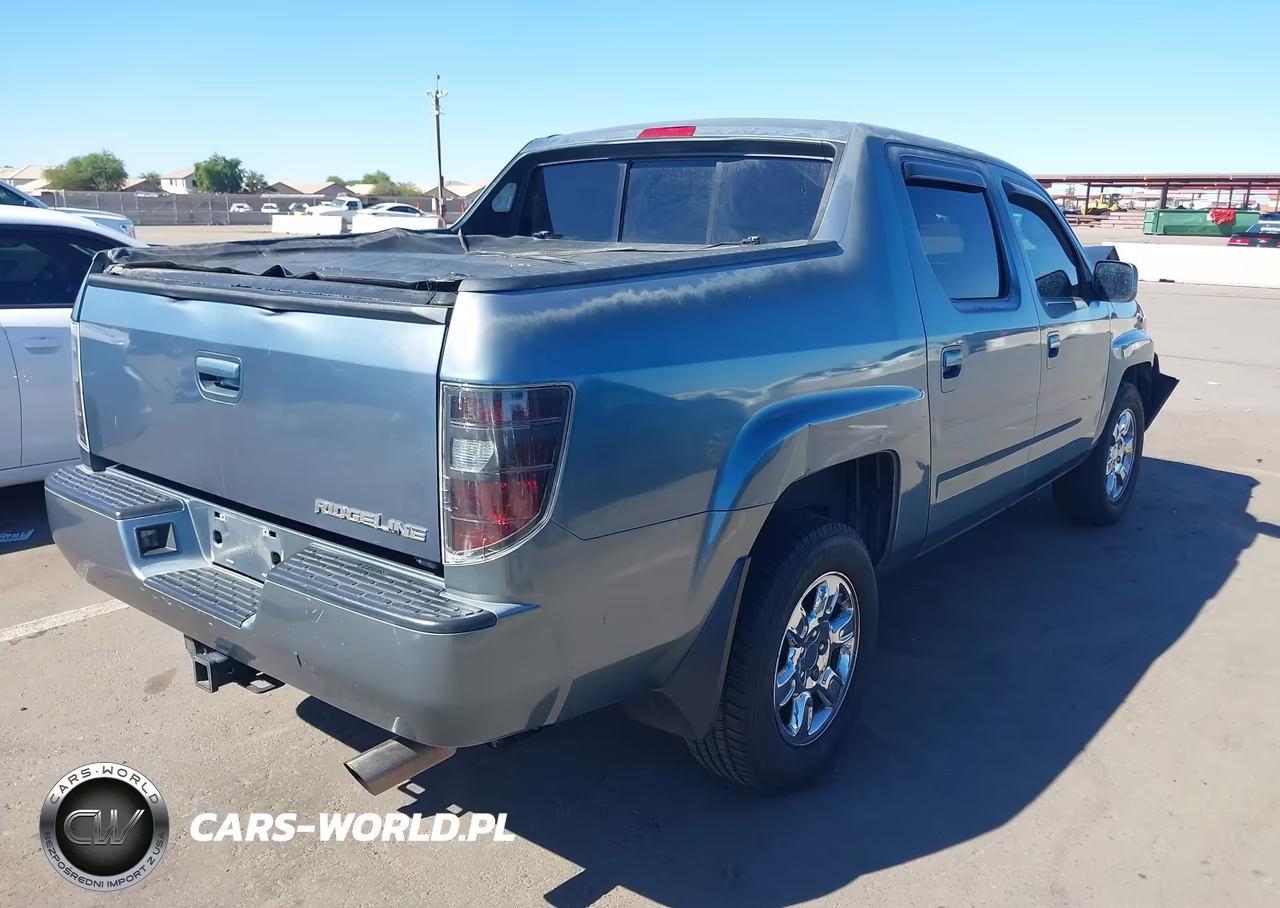 2006 Honda Ridgeline Rts VIN:2HJYK16416H520740 - 4
