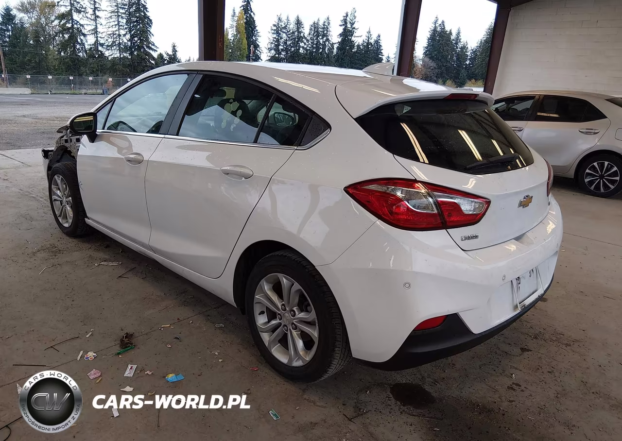2019 Chevrolet Cruze Lt VIN:3G1BE6SM4KS560136 - 3