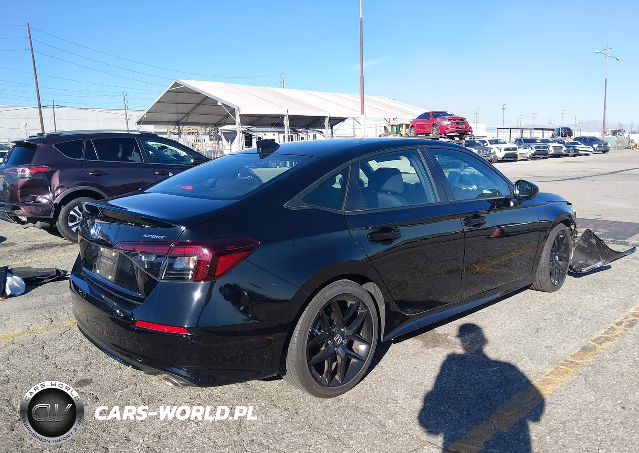 2025 Honda Civic Sport VIN:2HGFE2F51SH593264 - 4