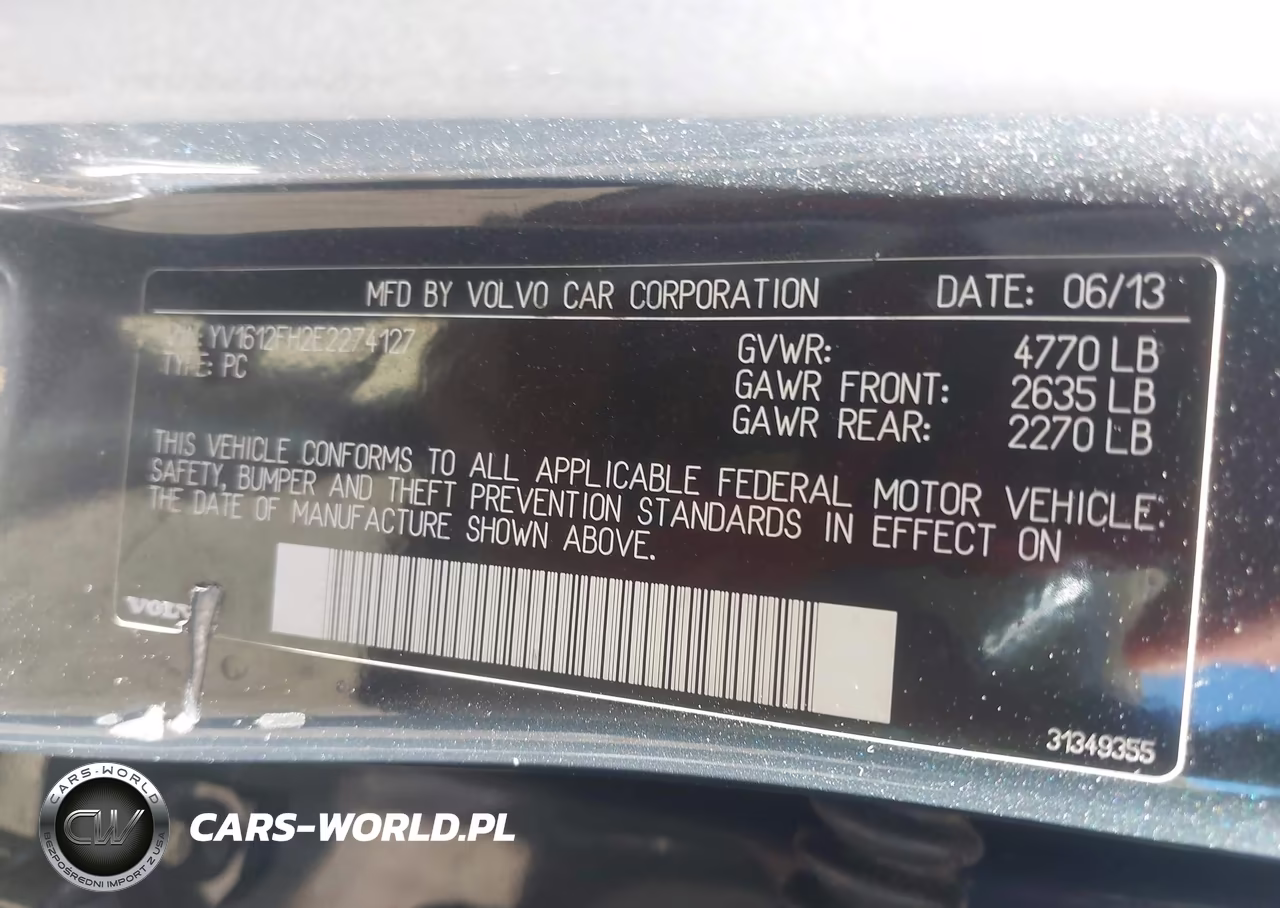 2014 Volvo S60 T5 VIN:YV1612FH2E2274127 - 9