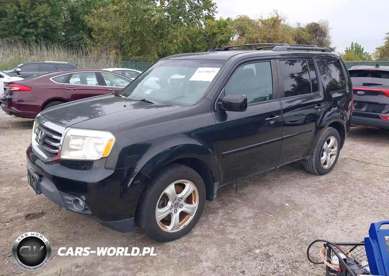 2012 Honda Pilot Ex-L VIN:5FNYF4H5XCB007732 - 2