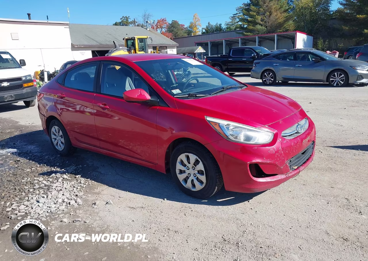 2016 Hyundai Accent Se VIN:KMHCT4AE3GU091561 - 1