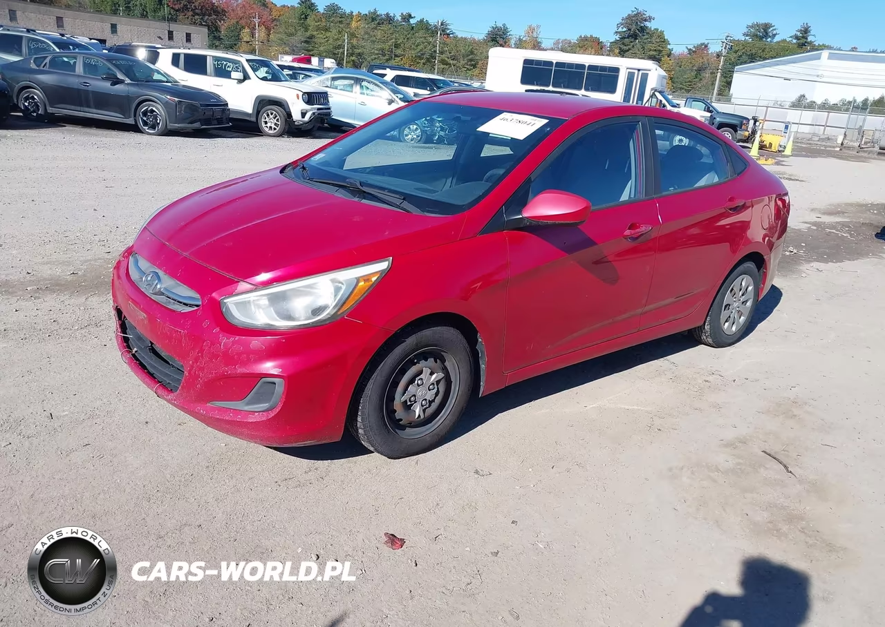 2016 Hyundai Accent Se VIN:KMHCT4AE3GU091561 - 2