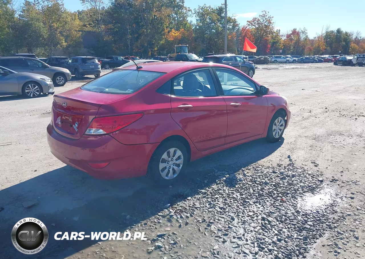 2016 Hyundai Accent Se VIN:KMHCT4AE3GU091561 - 4