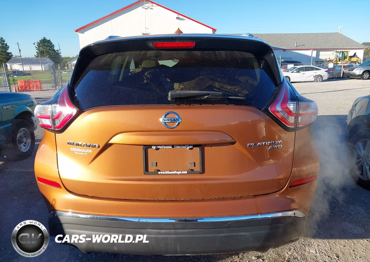 2015 Nissan Murano Platinum-S-Sl-Sv VIN:5N1AZ2MH5FN217735 - 17