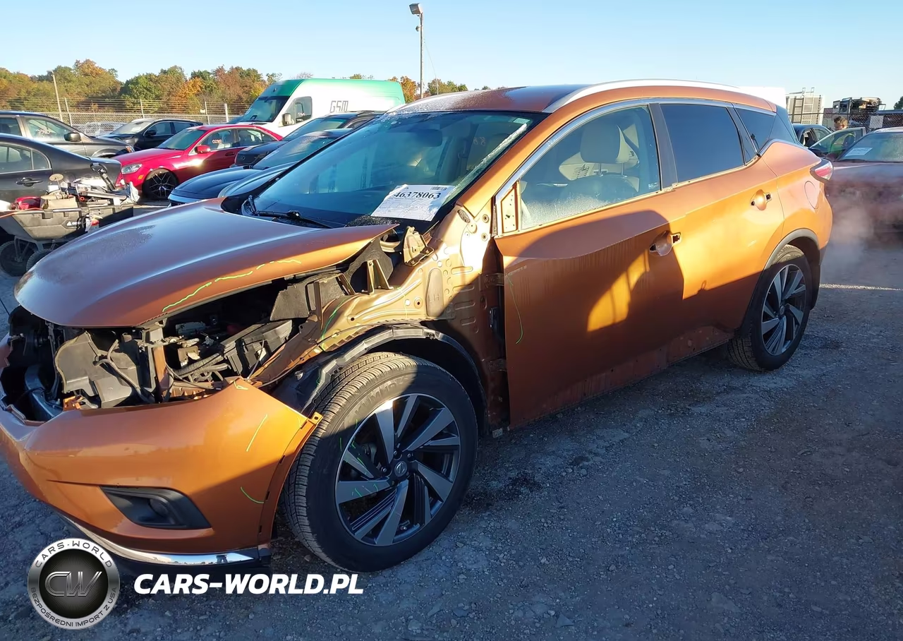 2015 Nissan Murano Platinum-S-Sl-Sv VIN:5N1AZ2MH5FN217735 - 2