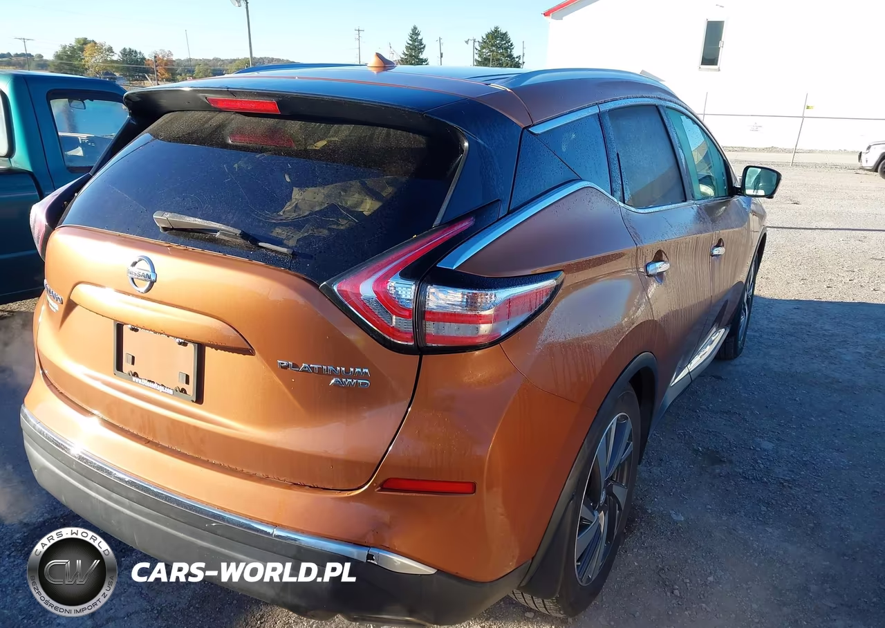 2015 Nissan Murano Platinum-S-Sl-Sv VIN:5N1AZ2MH5FN217735 - 4