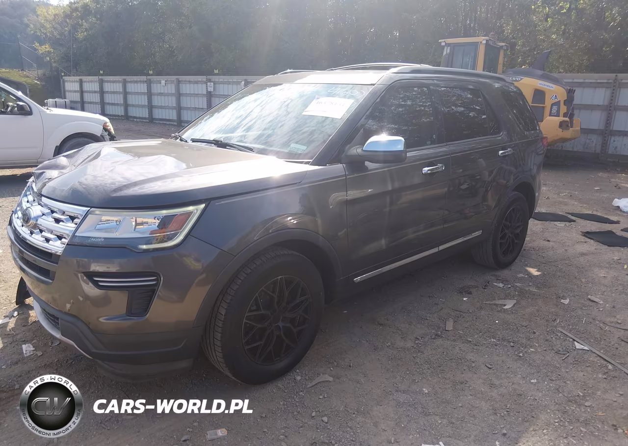 2018 Ford Explorer Xlt VIN:1FM5K7D86JGA24607 - 2