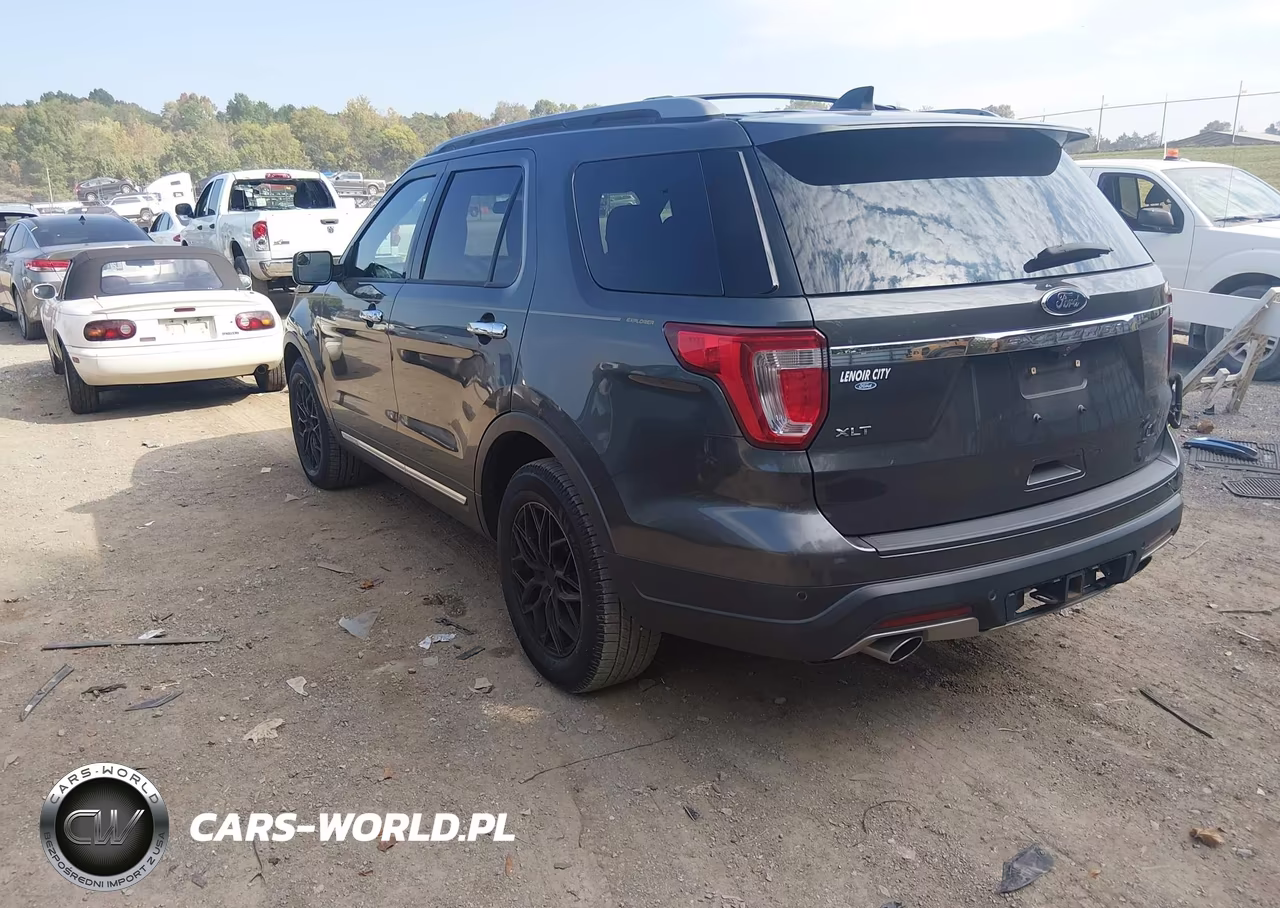 2018 Ford Explorer Xlt VIN:1FM5K7D86JGA24607 - 3