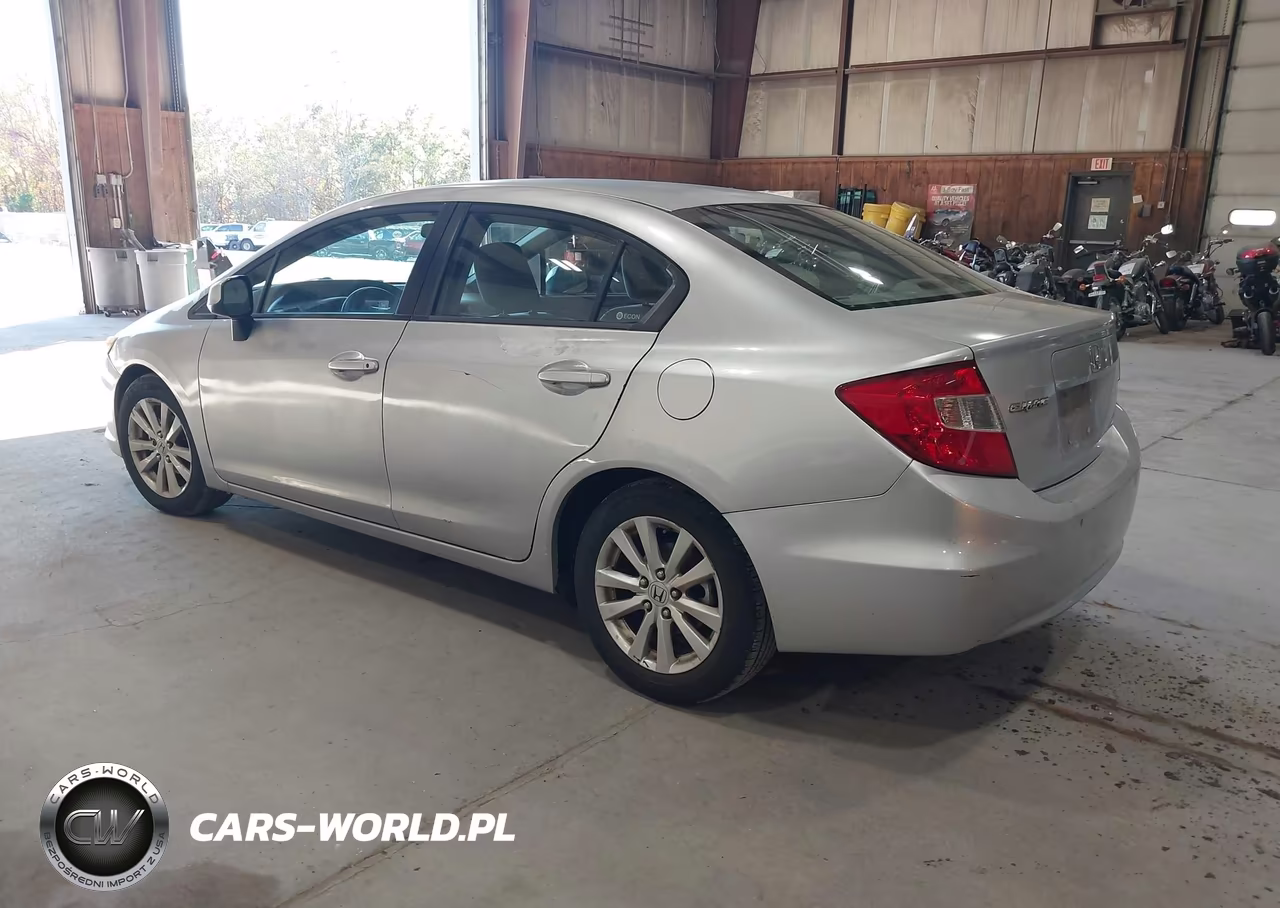 2012 Honda Civic Ex VIN:2HGFB2F81CH327389 - 3