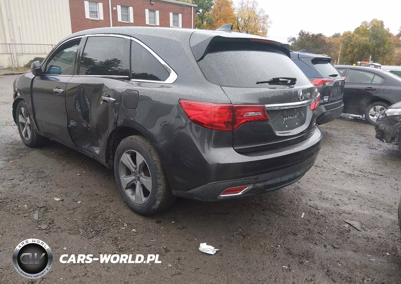 2015 Acura Mdx VIN:5FRYD4H25FB014666 - 3
