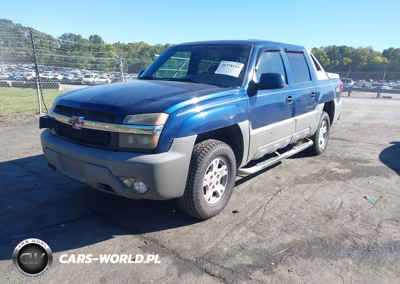 2002 Chevrolet Avalanche 1500 VIN:3GNEK13TX2G136055 - 2