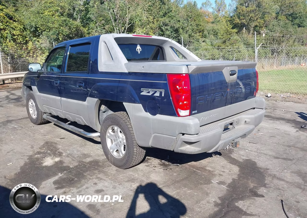 2002 Chevrolet Avalanche 1500 VIN:3GNEK13TX2G136055 - 3