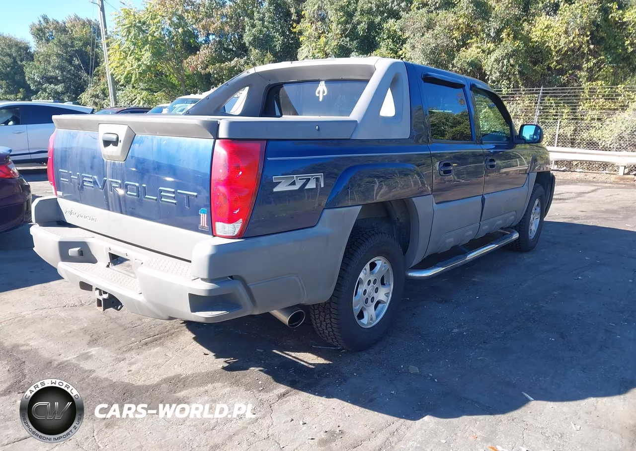 2002 Chevrolet Avalanche 1500 VIN:3GNEK13TX2G136055 - 4