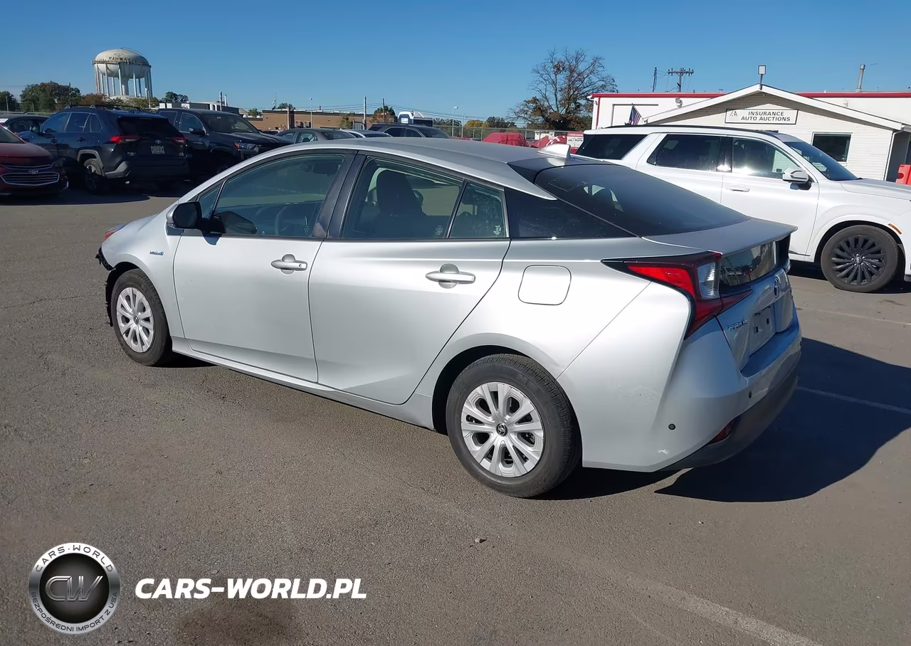 2021 Toyota Prius L Eco VIN:JTDKAMFU9M3149339 - 3
