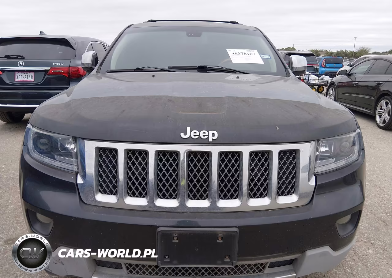 2013 Jeep Grand Cherokee Overland VIN:1C4RJFCT6DC586883 - 12