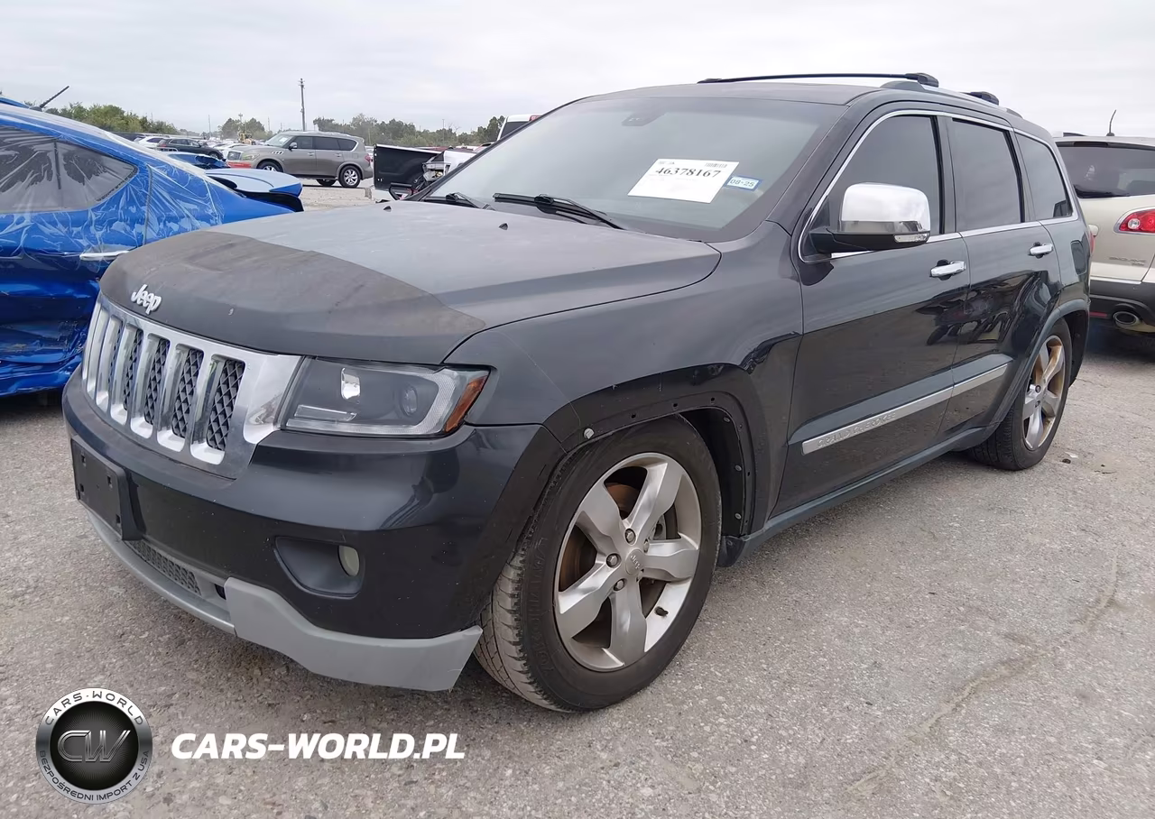2013 Jeep Grand Cherokee Overland VIN:1C4RJFCT6DC586883 - 2